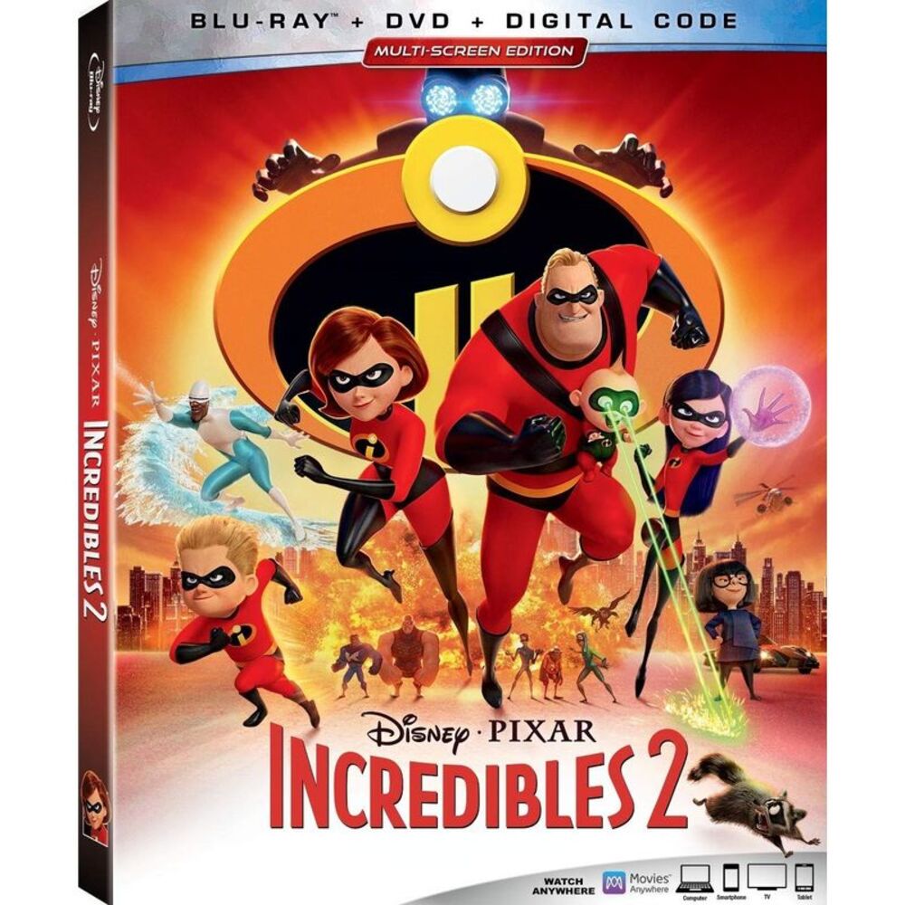 Incredibles 2 Blu-ray+ DVD Craig T. Nelson